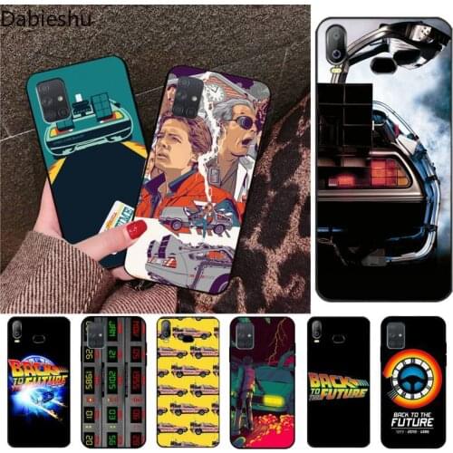 Back To The Future Phone Case For Samsung Galaxy A21S A01 A11 A31 A81 A10 A20E A30 A40 A50 A70 A80 A71 A51
