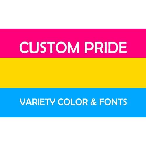 MOFAN Custom Pansexual Omnisexuality Flag Double Sided