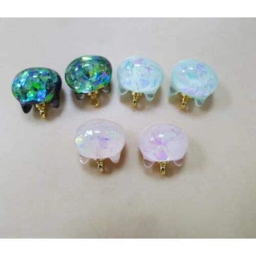 Min order 20pcs/lot animals cartoon cute 3D cats heads shape resin charms diy jewelry earring/necklace pendant accessory