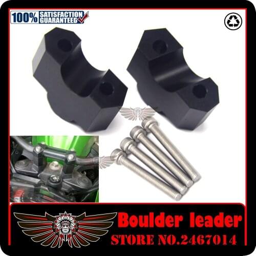 For KAWASAKI Z1000 2007-2016 Z1000SX 2011-2016 Motorcycle Handlebar Riser Handle Bars Clamp Extend Adapter