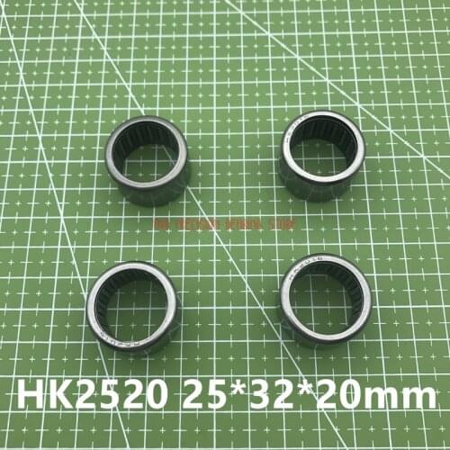 2021 Direct Selling Promotion 10pcs Hk2520 Drawn Cup Needle Roller Bearings 67941/25 The Size Of 25*32*20mm Shell Type Bearing
