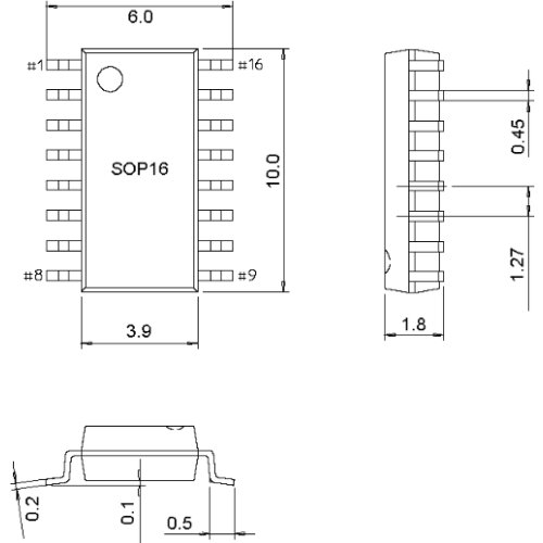 PS2801-4 PS2801-4-F3-A SOP16