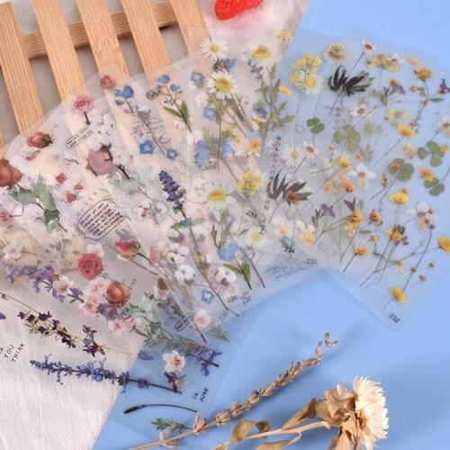 Variety of Flower Material Stickers Dried Flowers DIY UV Resin Fillers Epoxy Resin Filling Jewelry Decoration Accessories