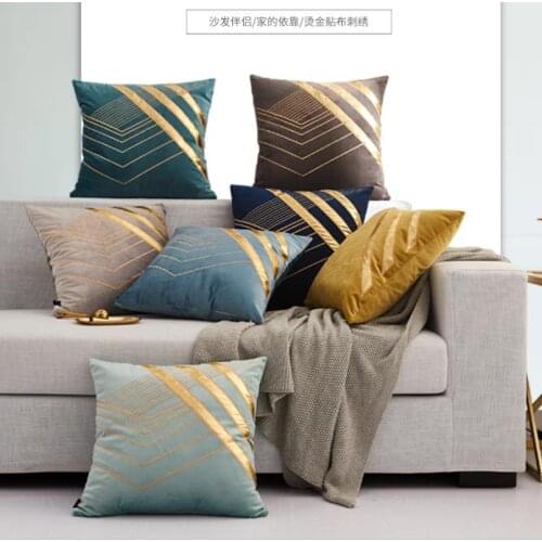 Luxury Velvet pillow pillow cushion sofa cushions Car Cushion