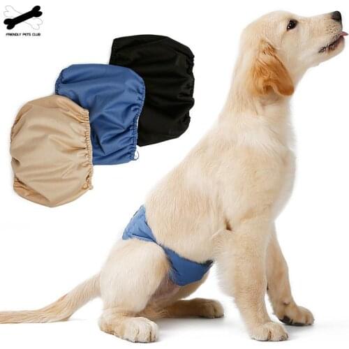 Pet Sanitary Pants Dog Diaper Protect Male Dog Physiological Wear Belly Teddy Golden Hair Waterproof Underpants Pet Supplies