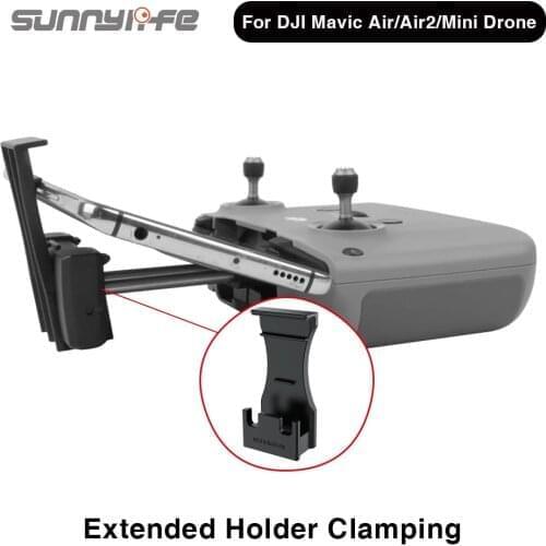Sunnylife Tablet Extended Holder Extension Bracket Adjustable Holders For DJI Mavic Air 2 And Mavic Air Mini 2 Drone Accessories