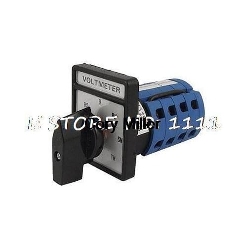 Universal 3 Phase Rotary Voltmeter Cam Selector Switch