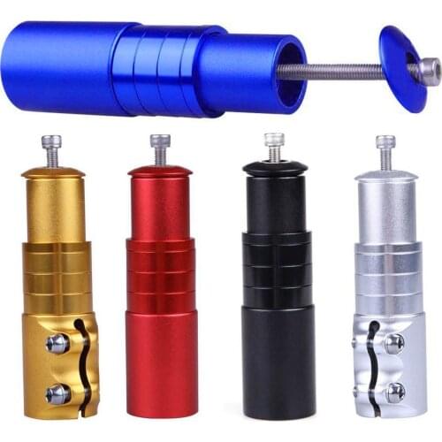 Bike Handlebar Stem Riser Up Fork Extender Extension Heads Up Bicycle Adaptor Durable MTB Mountain Stem Bike Front Fork Higher