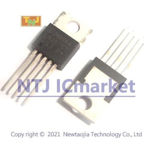 10 PCS LM2575T-3.3 TO-220 LM2575 Step-Down Switching Regulator IC CHIP