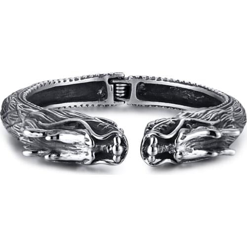 2021 Fashion Stainless Steel Faucet Opening Adjustable Length Calm And Domineering And Personality Bracelet Suitable For Men