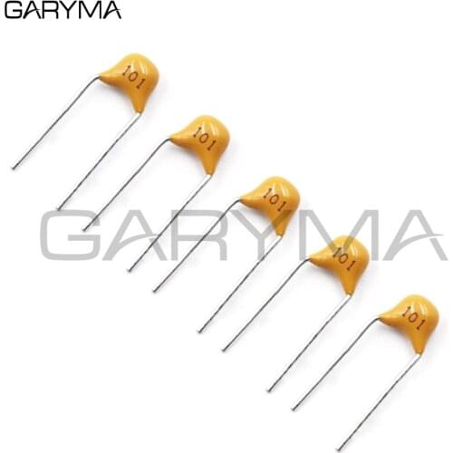 50pcs Monolithic Ceramic Capacitor CT4 50V 5.08mm 33pF 47pF 100pF 150pF 200pF 220pF 330pF 470pF 390pF 270pF