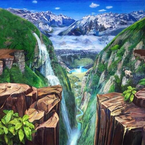 5x7FT 3D Solid Photography Backdrops Background Baby Green Scene Photo Studio Custom Kids Birthday Baby Photo Props