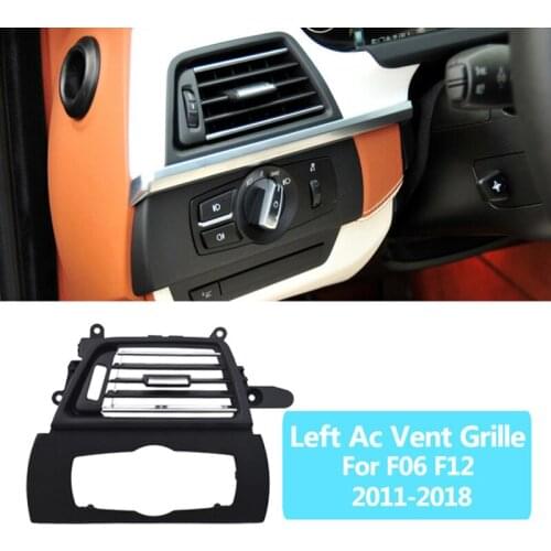 Car Left Side Console Central Air Conditioner AC Vent Outlet For-BMW 6 Series Coupe F06 F12 F13 630 635 640 2011-2018