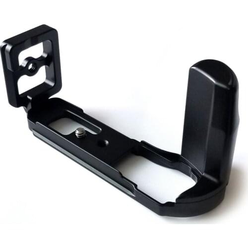 Quick Release Plate L-plate Bracket Grip with 1/4 Screw for Olympus OM-D E-M5 EM5 Camera (Incompatible with E-M5II)