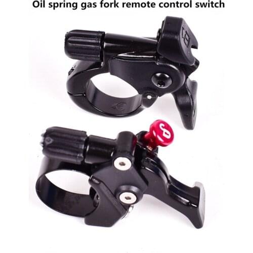 MTB Oil Spring Front Fork Remote Controller Gas Fork Shoulder Control Wire Switch Switch Button Wrench for 22.2mm handlebar