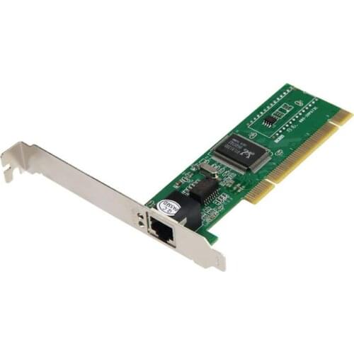 VEnTIOn Top Quality Hot Sale New 10/100 Mbps NIC RJ45 RTL8139D LAN Network PCI Card Adapter for Computer PC JUL 11 Brand New hot