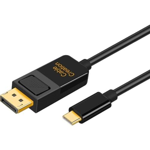 USB C to DisplayPort,Type C(Thunderbolt 3 Compatible) to DP 4K@60Hz Cable,Compatible with MacBook Pro 2017, iPad Pro/MacBook Air