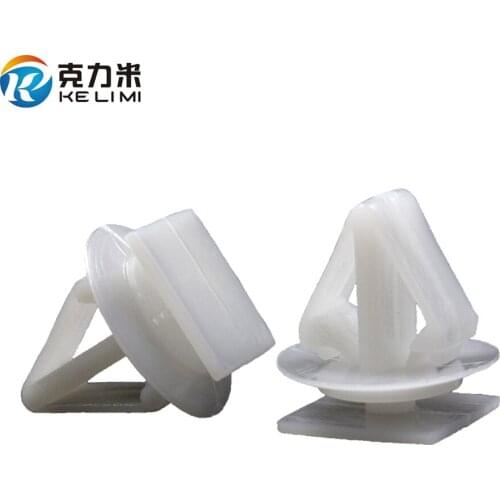 KE LI MI Auto Car bumper fender side wheel moulding retainer clips for Geely Toyota Mazda guard panel garnish buckle automotivo
