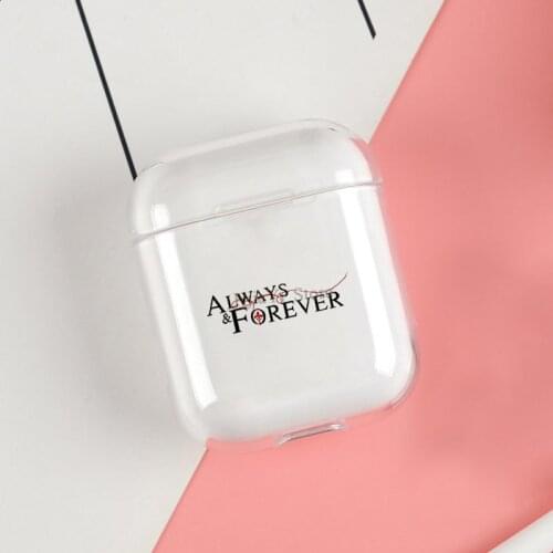 Always and forever The Vampire Diaries Soft TPU Case For Apple Airpods 1/2 Protective Cases Bluetooth Wireless Earphone Cover