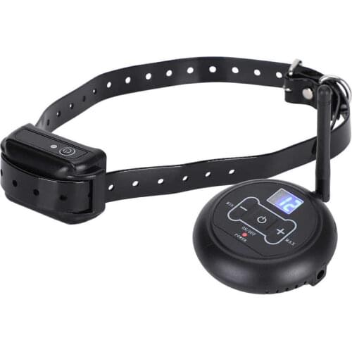 Dog Bark Collar Wireless Electric Fence Bark‑Stop Collars Remote Control Trainer Waterproof Rechargeable for Dog US 100‑240V