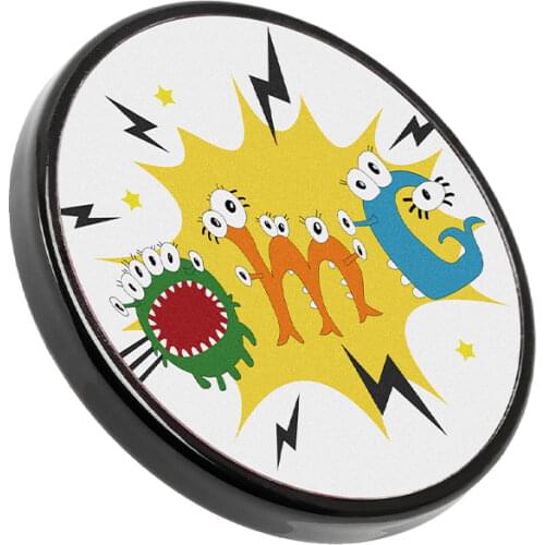 FOXEER OREO OMG 5.8G 9.5DBI Patch Antenna Can Custom Pattern RHCP LHCP SMA Mini for FPV Racing Drone