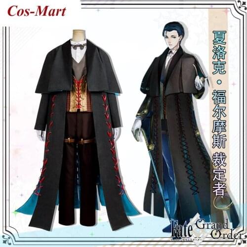 Hot Game Fate/Grand Order Ruler Cosplay Costume Fashion Handsome Uniform Unisex Activity Party Role Play Clothing Custom-Make