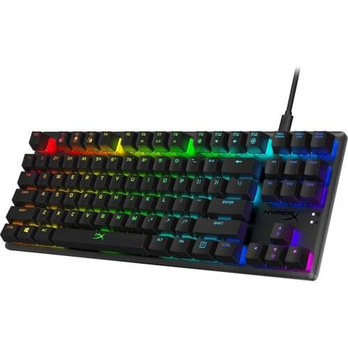 HyperX Alloy Origins Core Gaming Keyboard Red Switch RGB Backlit ESports Mechanical Keyboard For Desktop HyperX Gaming Keyboard