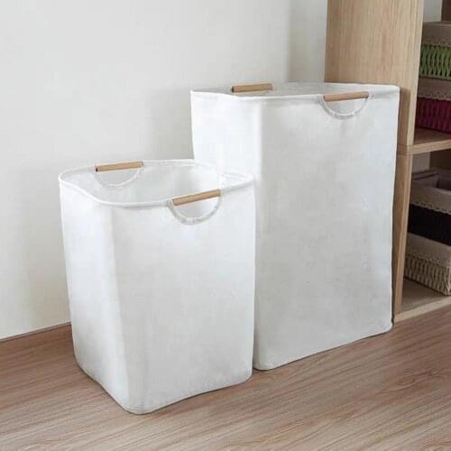 Clothes Basket Portable Easy Store Oxford Cloth Foldable Large Capacity Storage Laundry Baskets Portable Easy Carry Organizer
