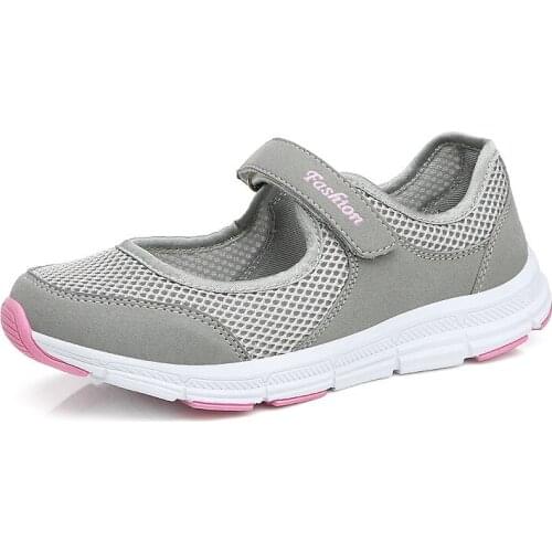 Summer Slip On Sneakers For Women Fashion Walking Running Shoes Lightweight Breathable Mesh Comfortable