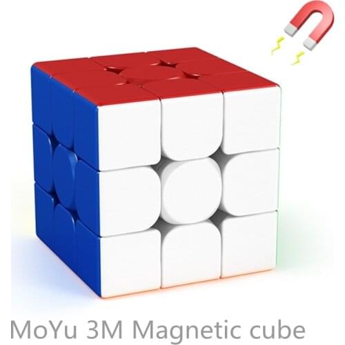 MOYU CUBE 3x3x3 Magnetic cube Pyramid cube MoYu 3x3 Puzzle Profissional cube toys Game cube magnetism speedcube educational toys