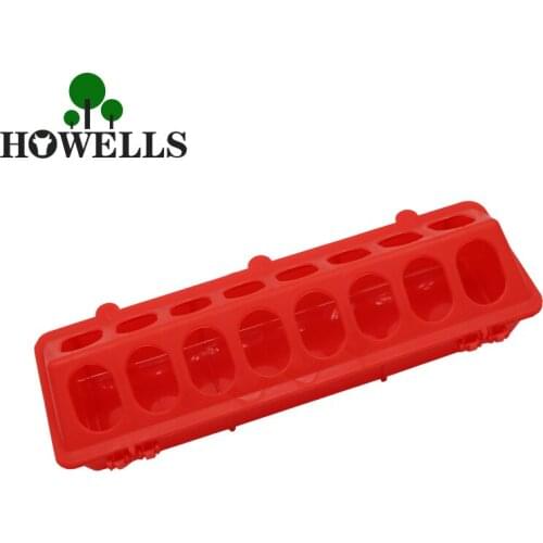 Chicken Flip-Top Poultry Ground Feeder Chicken Poultry Feeder Trough Chicken farming tool Pheasant feeding bucket