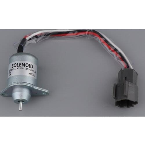 Easy to Install Fuel Stop Shut Off Solenoid 1503ES-12S5SUC12S for Woodward Engine (Cable Length: 21.5cm / 8.46 inch)