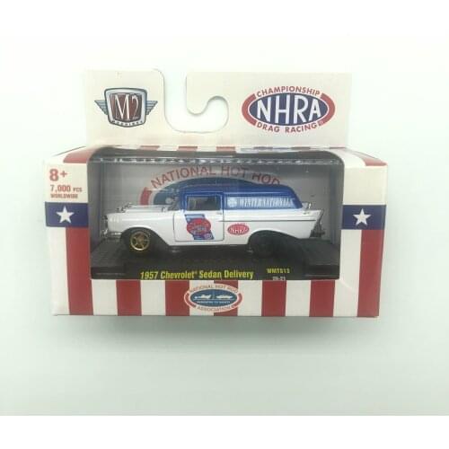 M2 1:64 Machines 1957 Chevrolet Sedan Delivery Collection Metal Die-cast Simulation Model Cars Toys