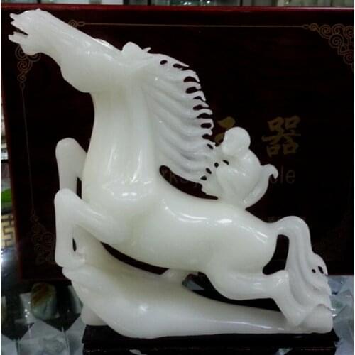 Immediately Hou Decorations Promotions Caiyun Hengtong Horse to Gongcheng Zhaocai Jade Artfully DIY Manual
