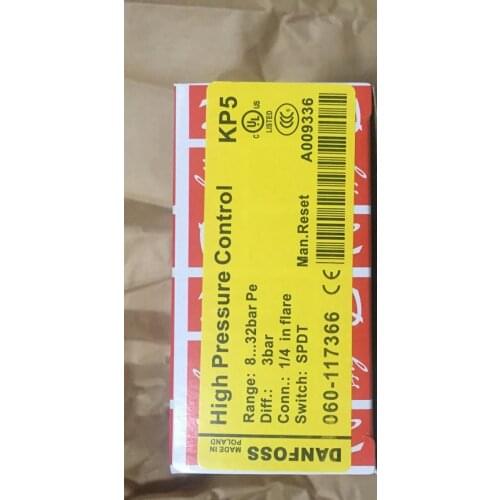 KP5 060-117366 Danfoss High Pressure Control Switch KP5 060-1173 danfoss