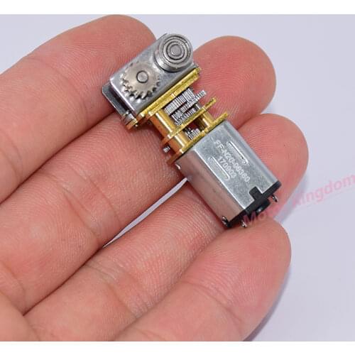 DC 3V~12V 11RPM N20 GA12YN20-1000-3DP mini Full Metal Gear Motor Right Angle for 3D Printing Pinter Pen