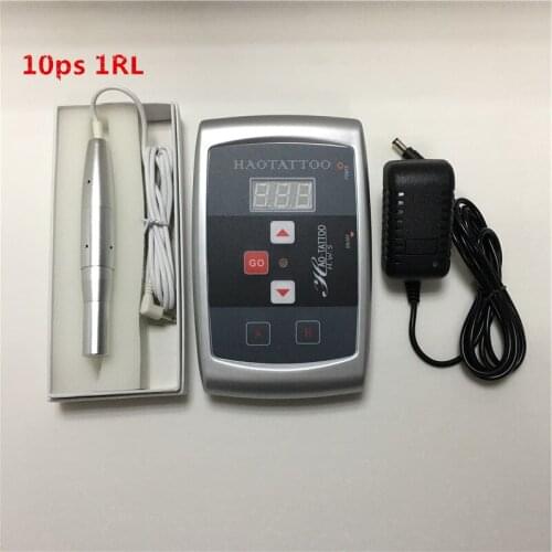 Professional Tattoo Kits Permanent Makeup Machine Power Supply Sets Eyebrow Tattoo Controller Set