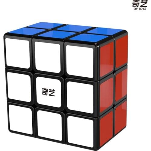 Qiyi 2x2x3 2x3x3 Magic Cube 223 Cube 332 Black 233 123 Cubo Magico1x2x3 Speed Puzzle Cubo Kids Educational Funny Toys For Boys