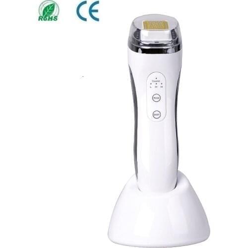RF Radio Frequency Dot Matrix Face Skin Care Lifting Tightening Wrinkle Removal Anti-Aging RF Facial Massager Rechargeable
