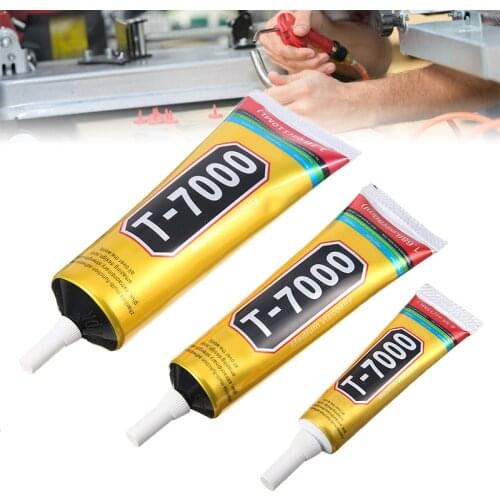 T7000 15/50/100ml Super Glue DIY Multi-purpose T7000 Soft Glue Paste Gel Tube For For Epoxy Resin Jewelry Crafts Phone Repairing