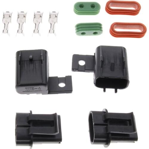 2 Sets Universal Car Truck Blade Fuse Box Holder Circuit With Terminals Kits