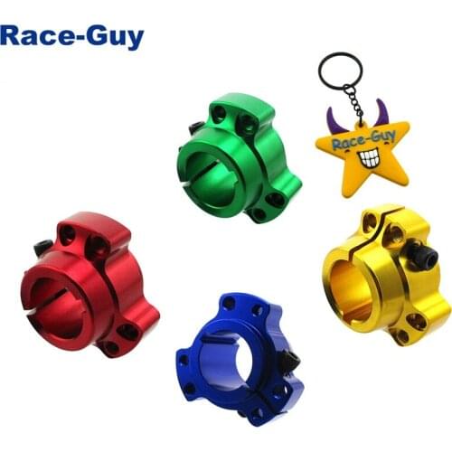 1-1/4" 32mm Lightened Billet Aluminum Bore Racing Rear Wheel Hub For 1/4"-28 And 5/16"-24 Bolts Go Kart Cart Drift Trike