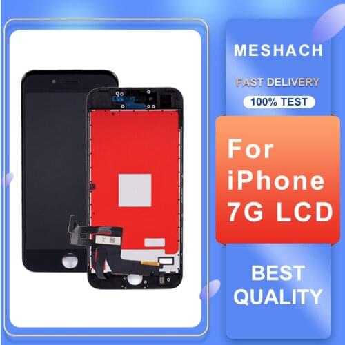 LCD High Quality 3D Touch Screen Parts Refurbished For iPhone 7 7G Display Digitizer Assembly No Dead Pixels Replacement Perfect