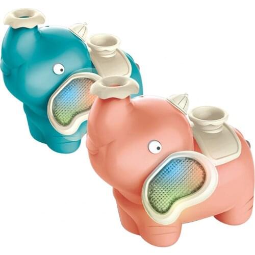 Animals Spraying Toy Humidifier Electric Musical Light Effect Walking Elephant Blowing Floating Ball Humidifier for Kids