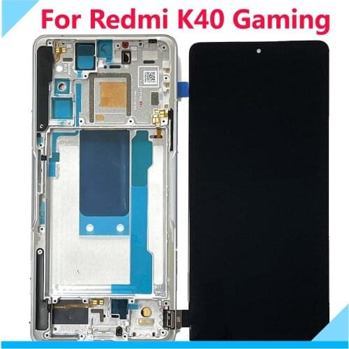 6.67" LCD Display For Xiaomi Redmi K40 Gaming LCD Screen With Touch Panel Digitizer Replacement Repair Parts