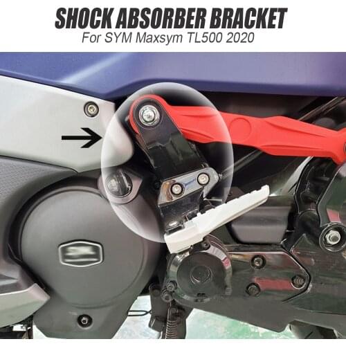 Motorcycle Accessories Suspension Shock Absorber Bracket Assist Strengthen Bar For SYM MAXSYM TL500 Maxsym TL 500 2020