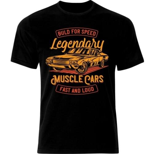 American Muscle Car Hot Rod Speed Shop Gas Rockabilly Hot Rat Monkey T-Shirt