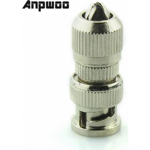 ANPWOO 10x BNC Male to Cable Connector Coaxial Adapter Coupler for CCTV Camera