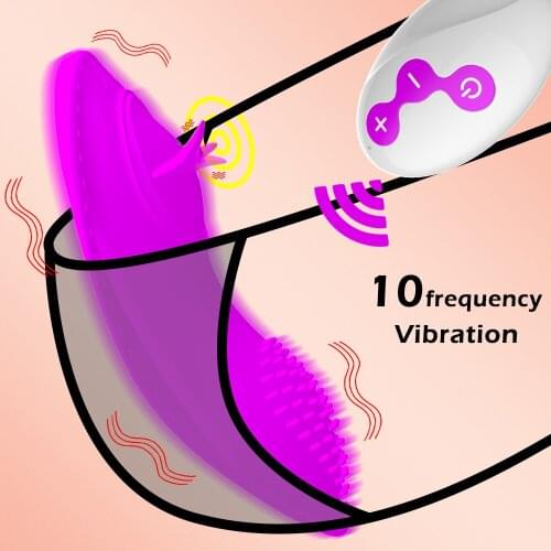 Wireless Remote Control Panties Vibrator Invisible Vibrating Clitoral Stimulator Wearable Sex toy for Women G spot Vibrating Egg