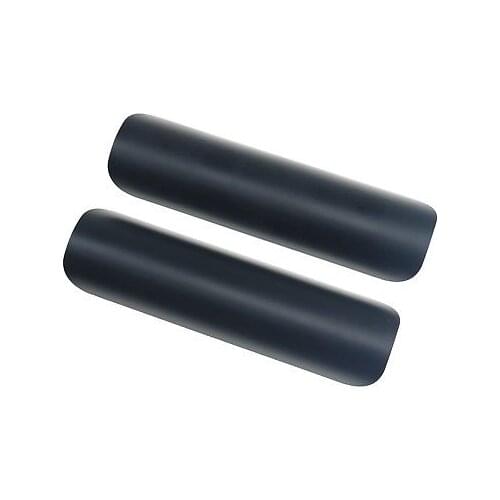 Black Exhaust Muffler Pipe Heat Shield Cover Heel Guard For Harley Cruiser Cafe